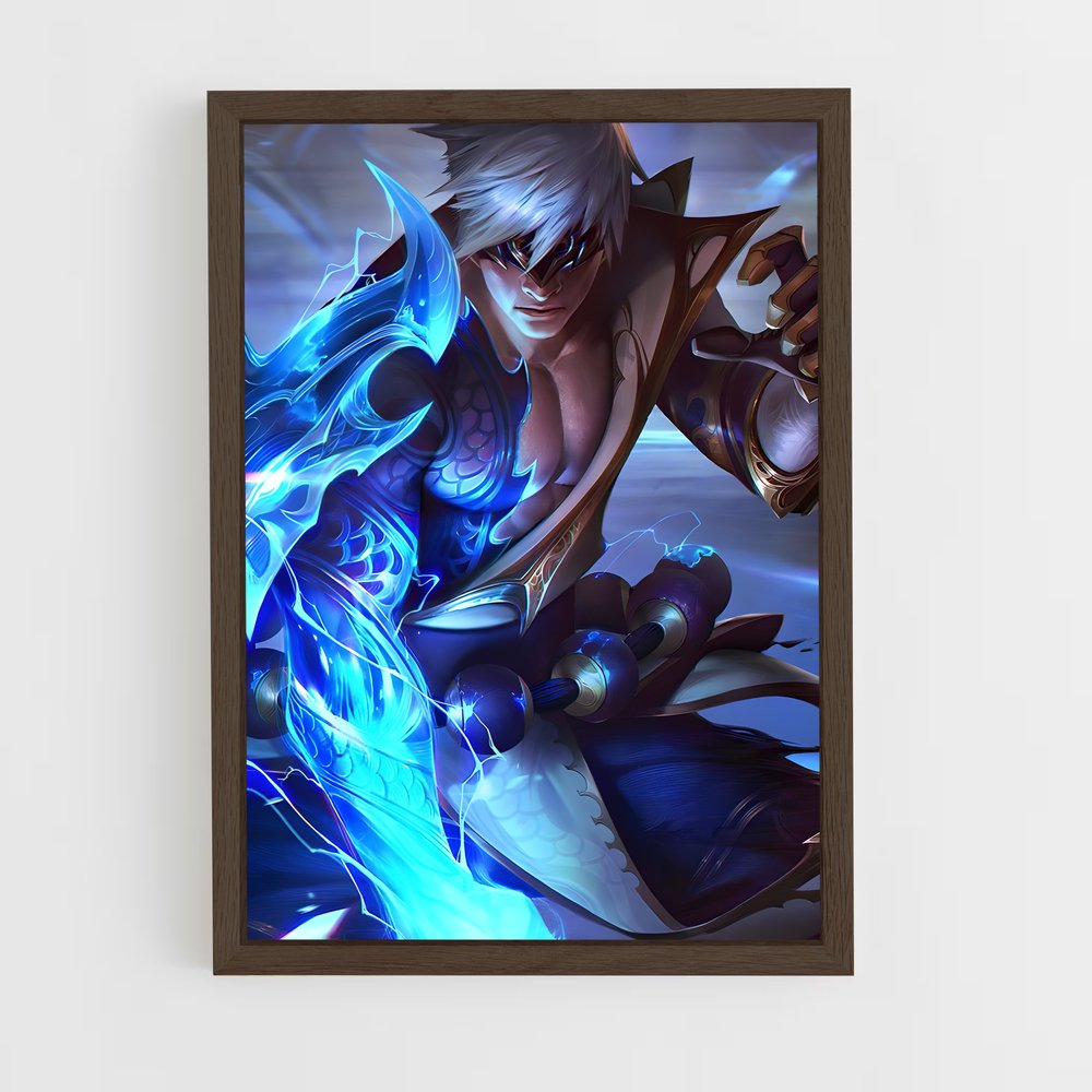 Poster Lee Sin, le Maître des Ombres – affiche League Of Legends (vue 5)